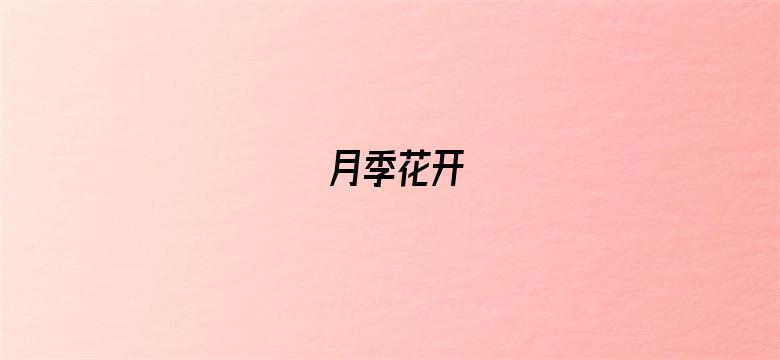 月季花开